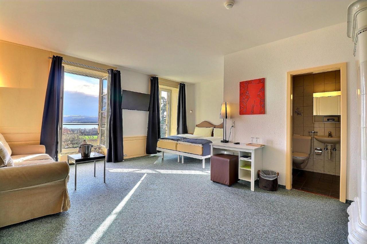 Hotel Restaurant Bellevue Onnens Exteriör bild